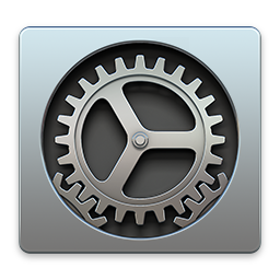 System preferences icon